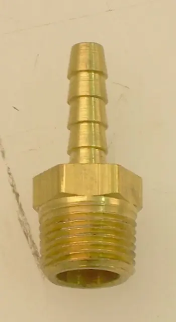 Reduced Price PW-FIT-38-HOSEBARB - 3/8" Male Thread to 1/4" hose barb Pressure Washer Fitting Misc Pressure Washer Parts (PW-FIT-38-HOSEBARB)