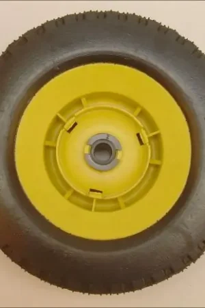 LM-WHEEL-PL-8-Y3 - 8" Drive Wheel, Plastic, 1 3/4" wide, 1/2" bore, 1-7/8" bore length, Yellow Sears Lawnmower Parts (LM-WHEEL-PL-8-Y3) While Supplies Last