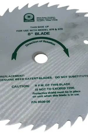 Popular POU-112600 - 1126-00 WEED EATER 8" BRUSH BLADE, Poulan (POU-112600)