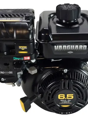 12V332-0012 - 6.5hp Briggs & Stratton Vanguard 200 Series Engine, Horizontal 3/4"x2-27/64" Keyed Shaft, Integrated Cyclonic Air Cleaner, Recoil Start, (12V332-0012) Express Delivery