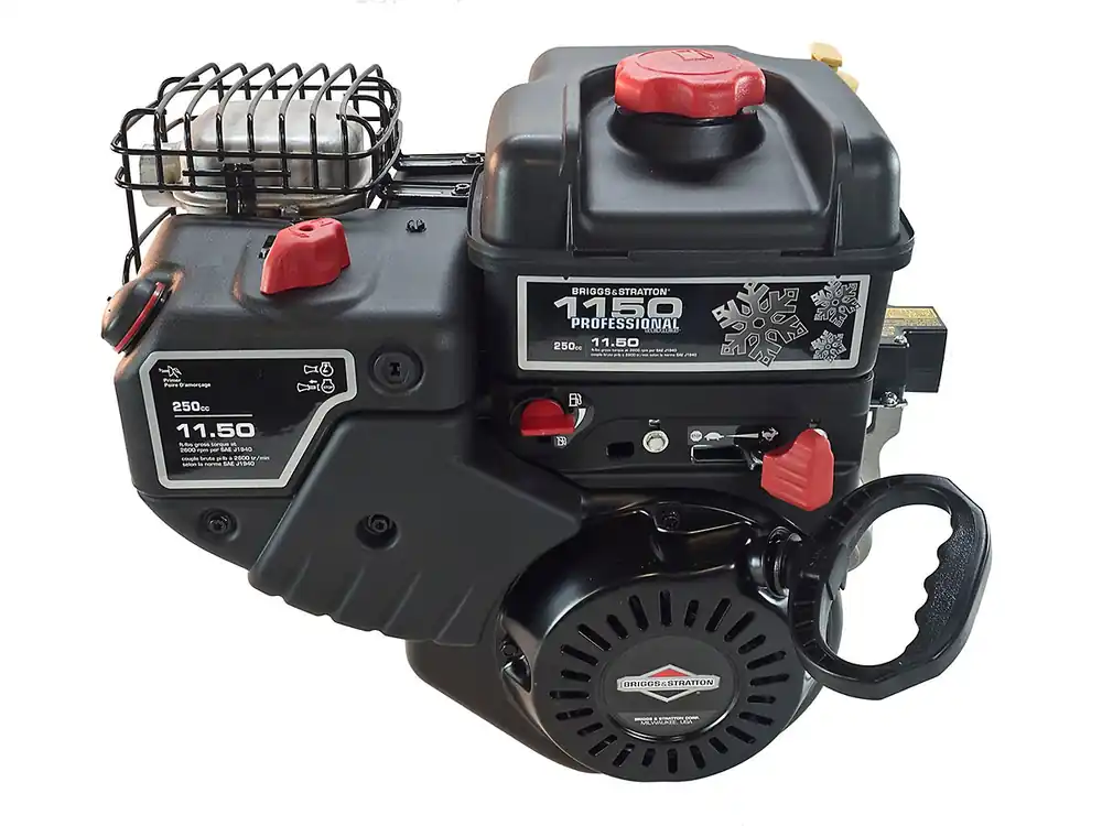 15C104-3022 - 11.50 Gross Torque, Horizontal 7/8 x 2 25/32 Shaft Fuel Tank, Muffler, 110 Volt Electric Start Briggs & Stratton Engine (15C104-3022) Instant Buy