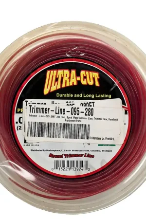 TRIMMER-LINE-095-280 - Trimmer-Line-095 .095" 280 Feet, Spool Weed Trimmer Line, Trimmer Line, Handheld Equipment Parts (TRIMMER-LINE-095-280) Special Discount