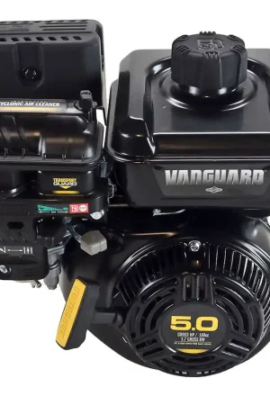 Shop Now 10V332-0004 - 5hp Briggs & Stratton Vanguard 160 Series Engine, Horizontal 3/4"x2-27/64" Keyed Shaft, Integrated Cyclonic Air Cleaner, Recoil Start (10V332-0004)