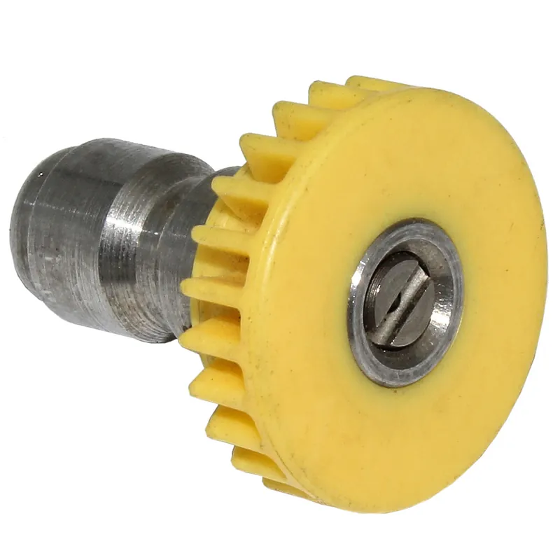 QUICKTIP-YELL-4.5 - Yellow Spray Nozzle for Quick Couple Tip, 15 Degree Pattern, 4.5 Orifice slightly dirty from storage. Devilbiss Air Products Pressure Washer Parts (QUICKTIP-YELL-4.5) Luxury