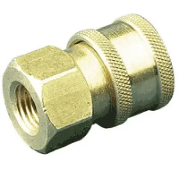 Deal PW-QC-38-F - 3/8" NPT Female Threaded Quick Coupler Socket Devilbiss Air Products Pressure Washer Parts (PW-QC-38-F)
