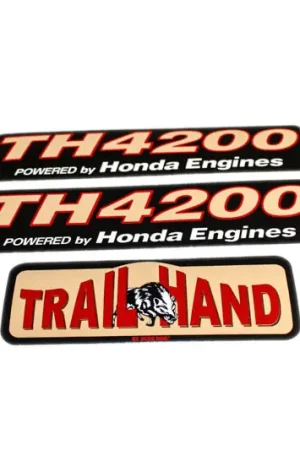 Crafted BH-50043449 - TH4200 Decal Bush Hog Utility Vehicle Parts (BH-50043449)