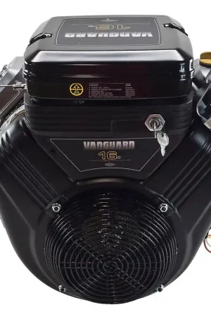 305447-0610 - 16hp Horizontal 1"x2 29/32" Keyed Shaft, Vanguard, Electric Start, 16 Amp Alternator, Briggs & Stratton Engine (305447-0610) Luxury
