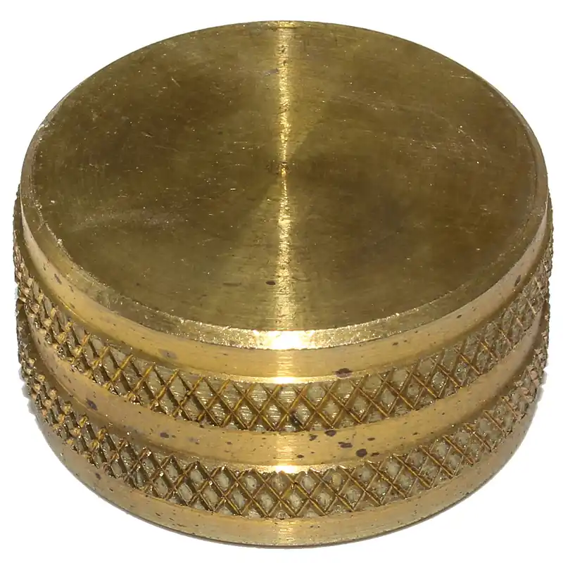 Holiday Sale LES-012664 - Cap Garden hose brass Lesco Lawnmower Parts (LES-012664)