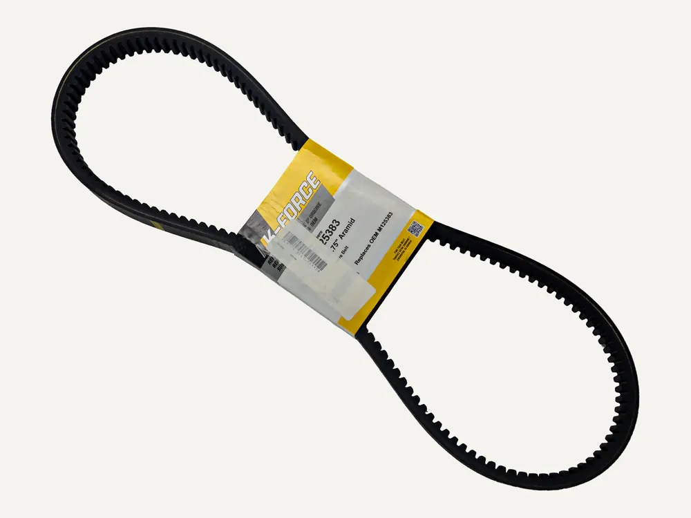 CLUTCH-BELT-265526 - John Deere M125383 Clutch belt 56.75" x 1-3/16" wide, needs 17.15" center, Stens (CLUTCH-BELT-265526) Special Discount
