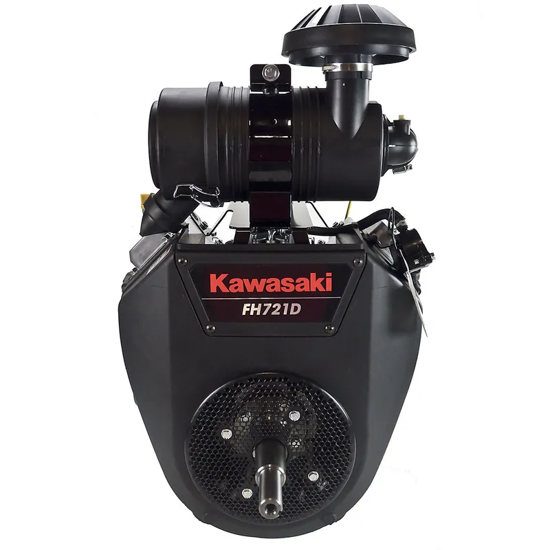 FH721D-S08-S-DEMO - 25hp Kawasaki FH Series Engine, Horizontal 1-1/8"x3-15/16" Keyed Shaft, Electric Start, Fuel Pump, Stub Shaft, Canister Air Filter (cannot be shipped to California) (FH721D-S08-S-DEMO) Price Drop