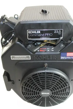 CH730-3007 - 23.5hp Kohler Command Engine, Horizontal 1-7/16"x4-29/64" Shaft, OHV, Electric Start with Key Switch Panel, 20 Amp AlternatorOil Cooler (CH730-3007) Must Have