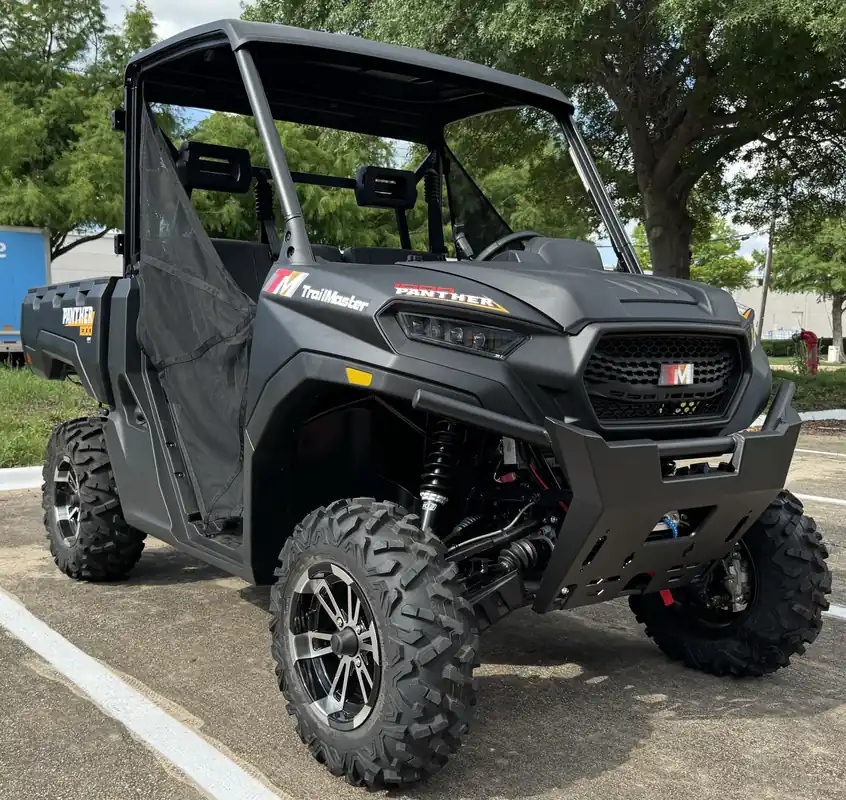 TM-PANTHER-1000 - TrailMaster Panther 1000 UTV, 4X4, Larger Body, Electronic Power Steering, Heavy Duty Suspension, 83hp V-twin EFI Engine, High Low Range Automatic Trans, CA Legal Bargain