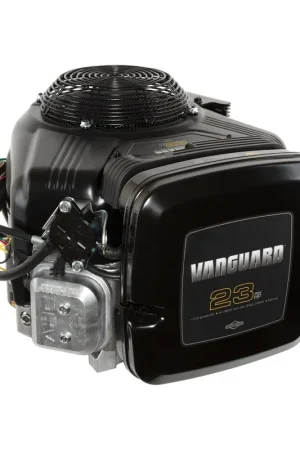 Bargain 386777-0143 - 23hp Vertical Briggs Vanguard Series, 1"Dx3-5/32"L shaft, Electric Start, 16 Amp Alternator, Standard Air Filter (386777-0143)