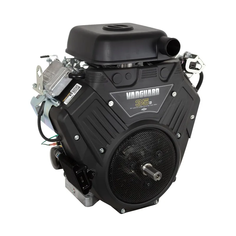 Place Order 613477-0280 - 35hp Briggs & Stratton Vanguard Series Engine, Horizontal 1-1/8x4 Shaft, Electric Start, 20 Amp Alternator (613477-0280)