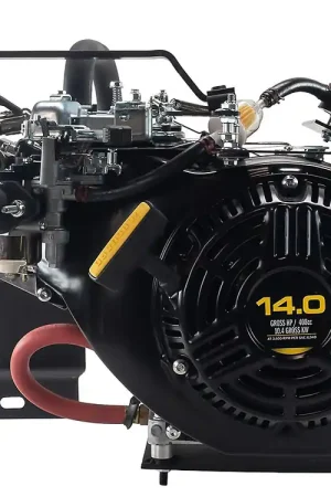 25V337-JD-GATOR-TS - 14hp Briggs & Stratton Vanguard 400 Series Engine, Horizontal 1"x3-21/32" Shaft, Recoil + Electric Start, 20 Amp Alternator, Dual Ball Bearings, Conversion Kit made for John Deere Gator TS (25V337-JD-GATOR-TS) Special Offer