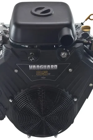 613477-4208 - 35hp Briggs & Stratton Vanguard Engine, Horizontal 1-7/16"x4-29/64" Shaft, Electric Start, 20 Amp Alternator, Low Profile Air Cleaner, 8 Pin (613477-4208-J1) (613477-4208) Price Drop